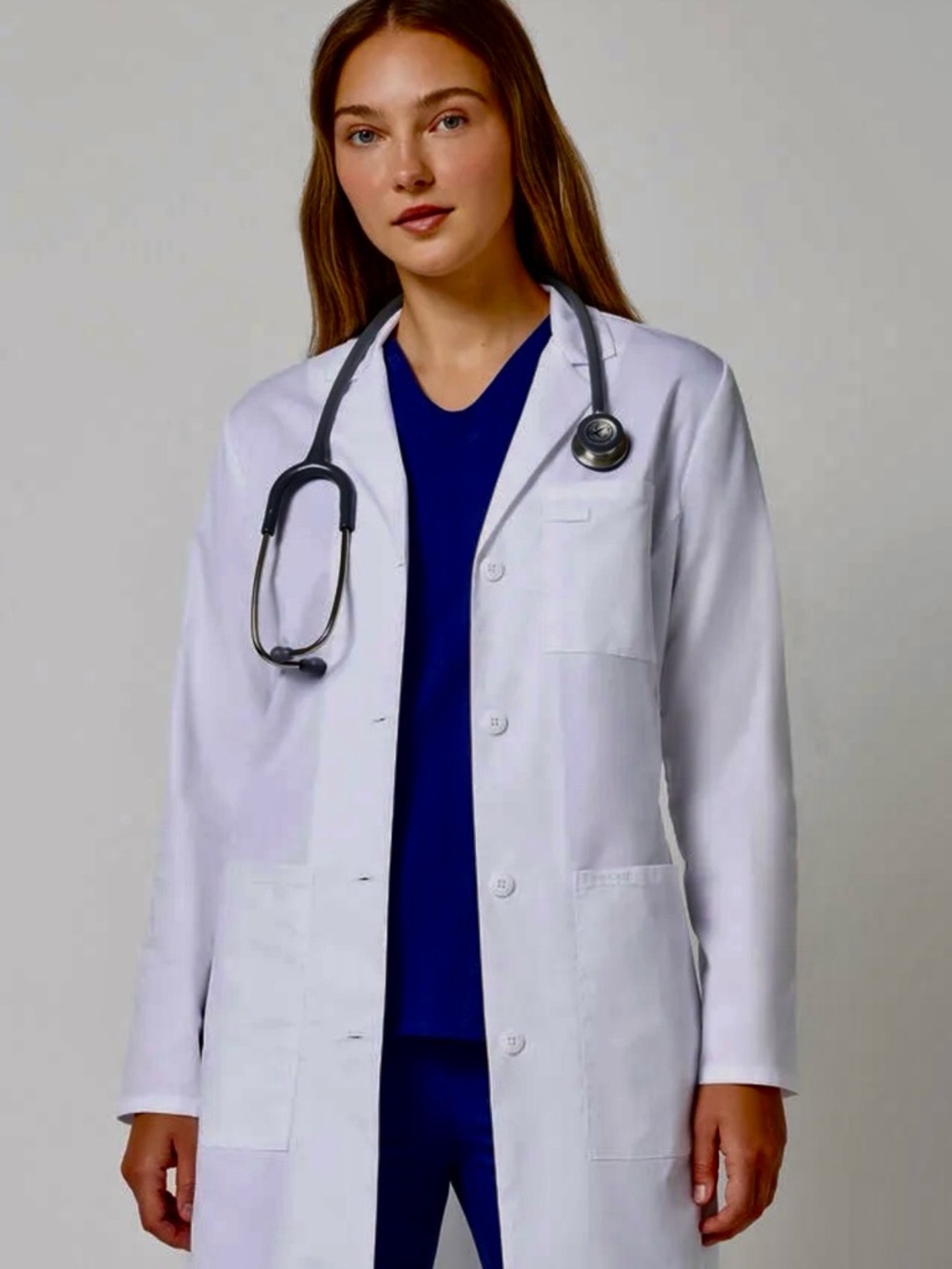 Cherokee Project Lab Modern Lab Coat Size XL